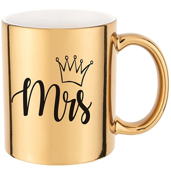 MRS gold mirror mug