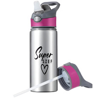 MUG SPORTS BOTTLE WATER BOTTLE WITH STRAW WITH HANDLE SURVIVAL