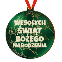 Wooden bauble for the Christmas tree