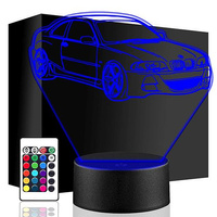 NIGHT LAMP BMW E46 Coupe Car 3D LED + REMOTE CONTROL