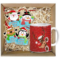 BASKET GIFT SET FOR SANTA'S DAY CHRISTMAS GIFT CHRISTMAS TREE CHRISTMAS BOX