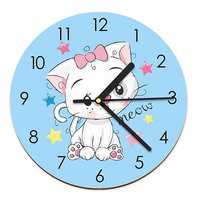 WOODEN WALL CLOCK FOR CHILDREN