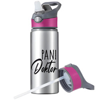 MUG SPORTS BOTTLE WATER BOTTLE WITH STRAW WITH HANDLE SURVIVAL 