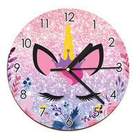 WOODEN WALL CLOCK FOR CHILDREN