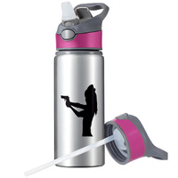 MUG SPORTS BOTTLE WATER BOTTLE WITH STRAW WITH HANDLE SURVIVAL 