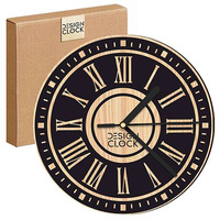 WALL CLOCK, WOODEN LOFT, MODERN