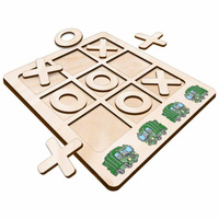TIC TACK TOE GAME CAR GARBAGE TRUCK