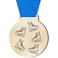 Sports medal speed skating for the skater