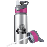 MUG SPORTS BOTTLE WATER BOTTLE WITH STRAW WITH HANDLE SURVIVAL 
