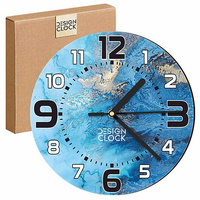  WALL CLOCK WOODEN CONCRETE