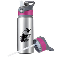 MUG SPORTS BOTTLE WATER BOTTLE WITH STRAW WITH HANDLE SURVIVAL 