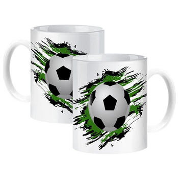 Football sports mug for a footballer