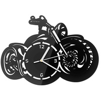 WALL CLOCK WALL EFFECT MOTOR MOTORCYCLE