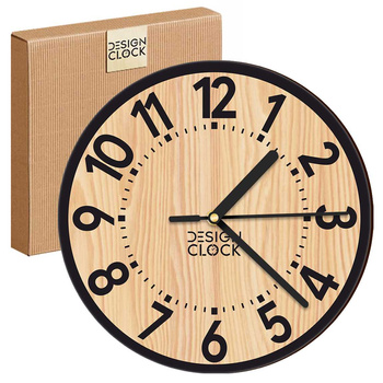 WALL CLOCK, WOODEN LOFT, MODERN