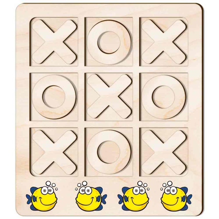 TIC TACK TOE GAME FISH