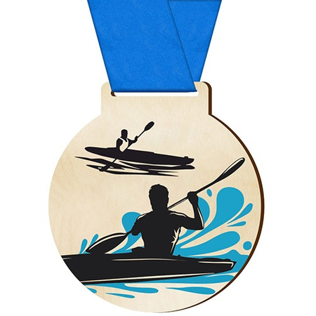 Medal sportowy kajakarstwo dla kajakarza