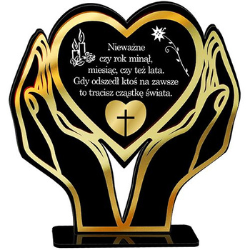 STATUETTE FOR A GRAVE CEMETERY CANDLE STAND FOR ALL SAINTS HEART