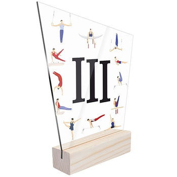 3rd place Sports statuette gymnastics for gymnasts