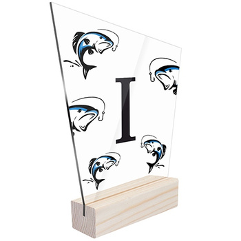 1 miejsce Statuetka sportowa wędkarstwo dla wędkarza drużyny