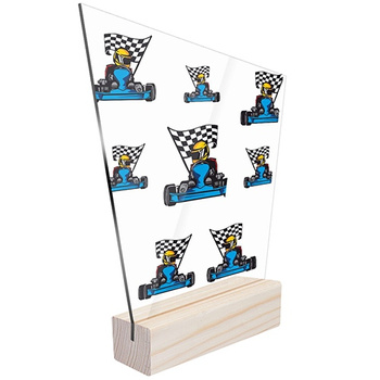 Sports statuette go-karts
