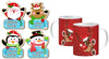 BASKET GIFT SET FOR SANTA'S DAY CHRISTMAS GIFT CHRISTMAS TREE CHRISTMAS BOX