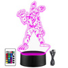  LED NIGHT LAMP FNAF 3D COMPUTER GAME + REMOTE 