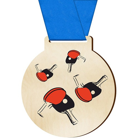 Medal sportowy tenis stołowy ping pong dla tenisisty stołowego