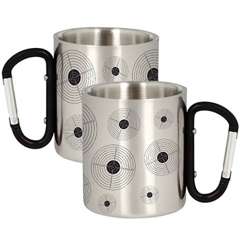 METAL MUG FOR SHOOTERS SHOOTING