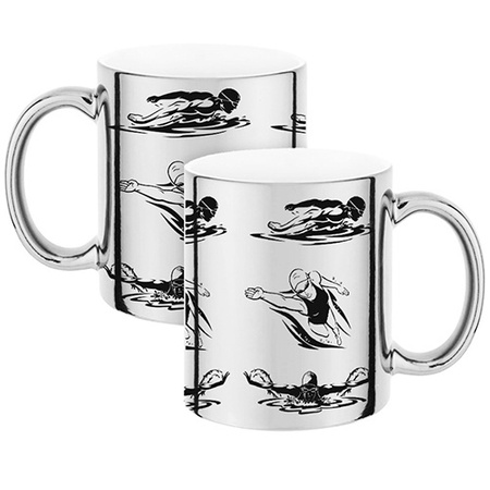 MUG FOR A SWIMMER SWIMMING