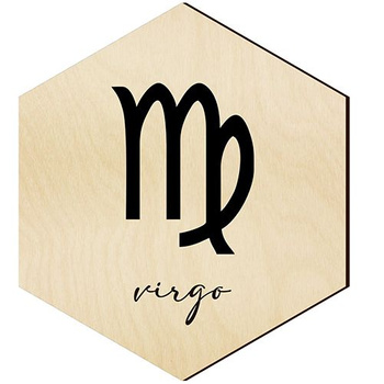 WOODEN DECORATIVE PANEL FOR A WALL HEXAGON