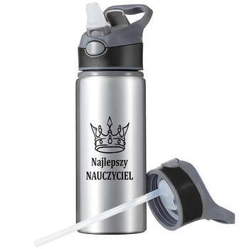 MUG SPORTS BOTTLE WATER BOTTLE WITH STRAW WITH HANDLE SURVIVAL