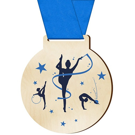 Medal sportowy akrobatyka dla akrobaty
