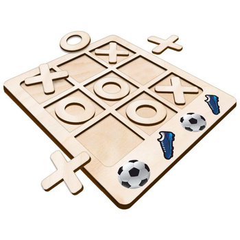TIC TACK TOE GAME BALL AND SHOES