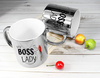 Kubek srebrny lustrzany BOSS LADY