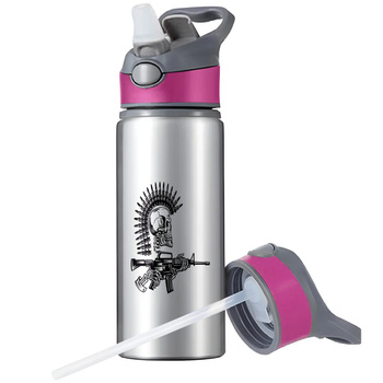 MUG SPORTS BOTTLE WATER BOTTLE WITH STRAW WITH HANDLE SURVIVAL
