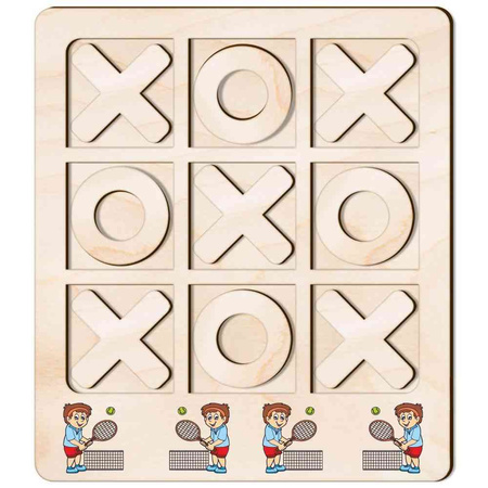 TIC TACK TOE GAME TENNIS
