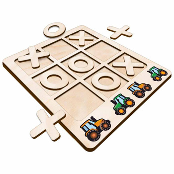 TIC TACK TOE GAME TRACTOR