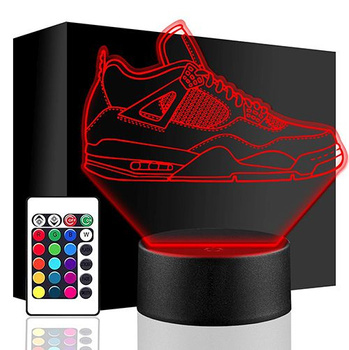 LAMPKA NOCNA But Nike Air Jordan 4 Streetwear 3D LED PILOT