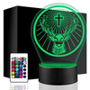  JAGERMEISTER DEER 3D LED NIGHT LAMP + REMOTE