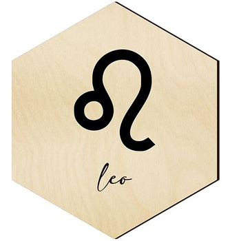 WOODEN DECORATIVE PANEL FOR A WALL HEXAGON