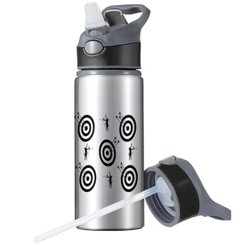 MUG SPORTS BOTTLE WATER BOTTLE WITH STRAW WITH HANDLE SURVIVAL