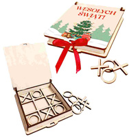 CHRISTMAS GIFT GIFT TICKS CROSS GAME