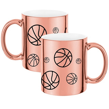 BASKETBALL MUG FOR A BASKETBALL PLAYER