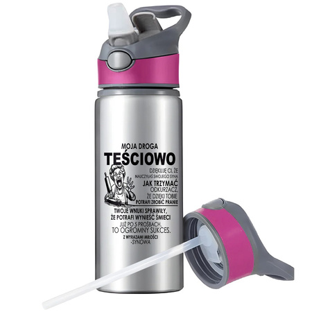 MUG SPORTS BOTTLE WATER BOTTLE WITH STRAW WITH HANDLE SURVIVAL 