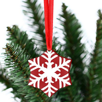 Acrylic bauble for the Christmas tree