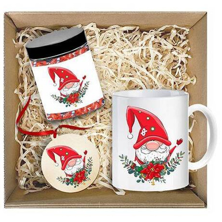 BASKET GIFT SET FOR SANTA'S DAY CHRISTMAS GIFT CHRISTMAS TREE CHRISTMAS BOX