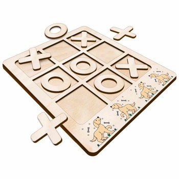 TIC TACK TOE GAME DOG