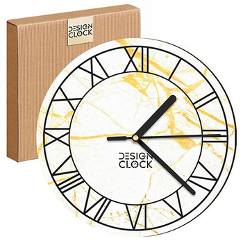 WALL CLOCK WOODEN CONCRETE
