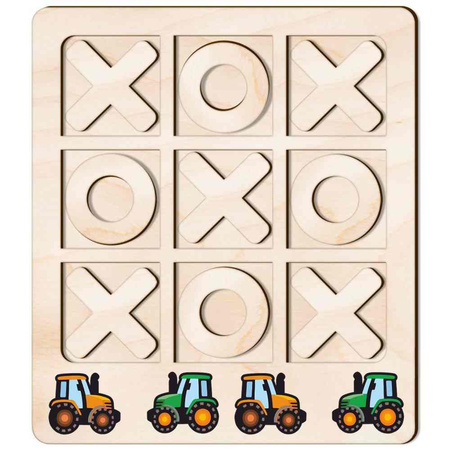 TIC TACK TOE GAME TRACTOR