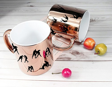 WRESTLING MUG FOR A PLAYER
